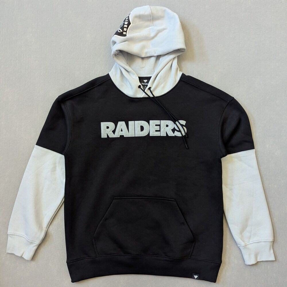 NWT Las Vegas Raiders Fanatics Helmet Hoodie Size M